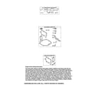 Briggs & Stratton 126L02-1424-F1 gasket sets diagram