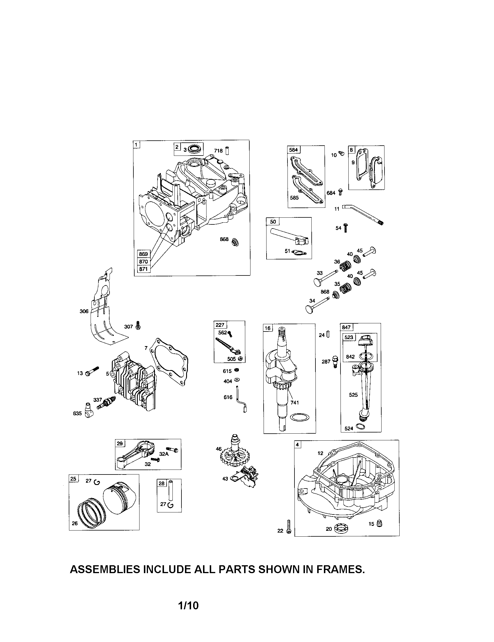 CYLINDER/CRANKSHAFT/CRANKCASE