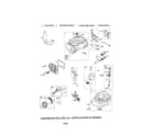 Craftsman 917773743 cylinder/crankshaft/crankcase diagram