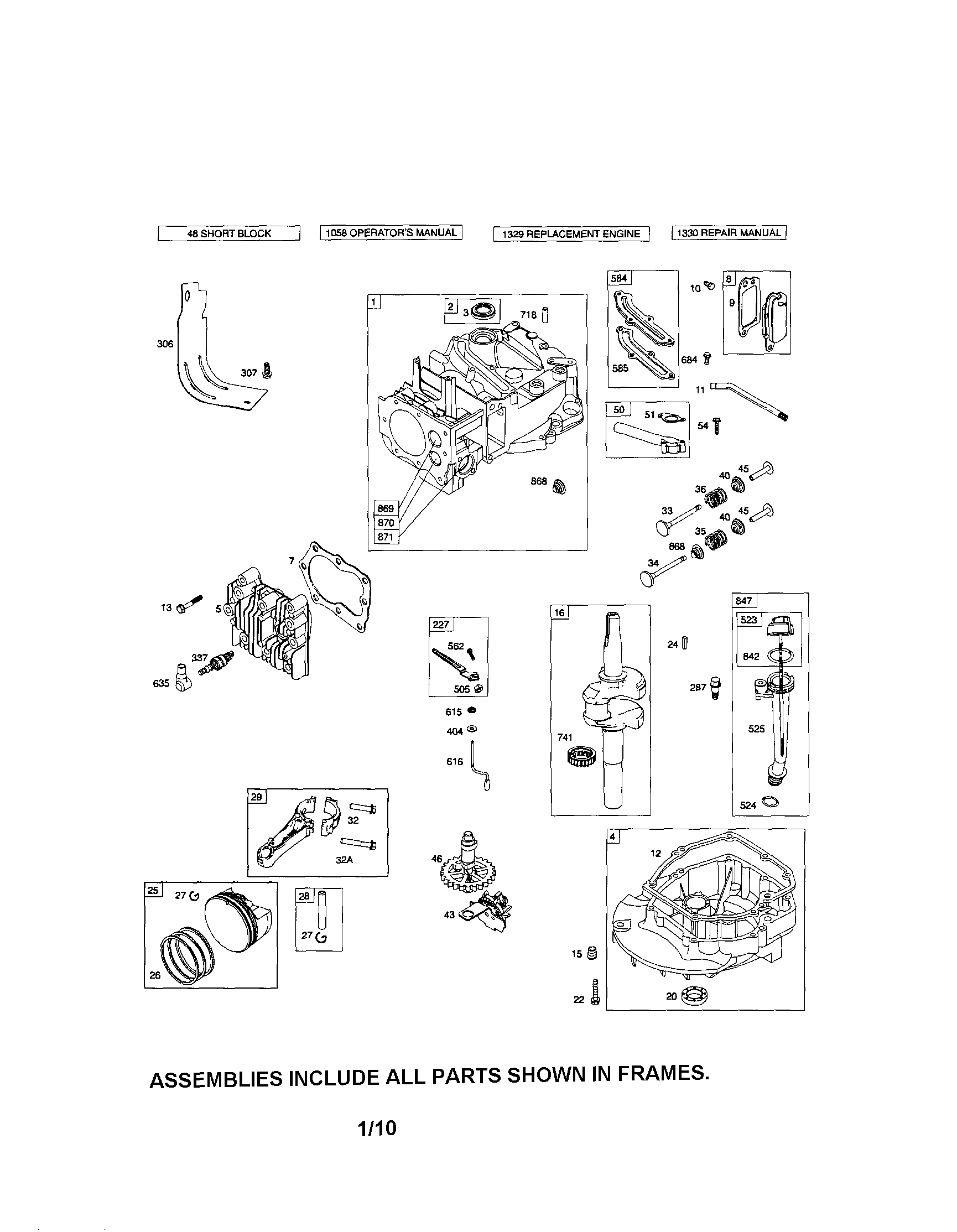 CYLINDER/CRANKSHAFT/CRANKCASE