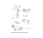 Craftsman 917773743 carburetor/fuel tank/muffler diagram