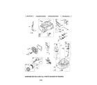 Briggs & Stratton 126T02-1401-B1 cylinder/crankshaft/crankcase diagram
