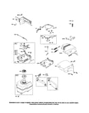 Fuel tank/control bracket