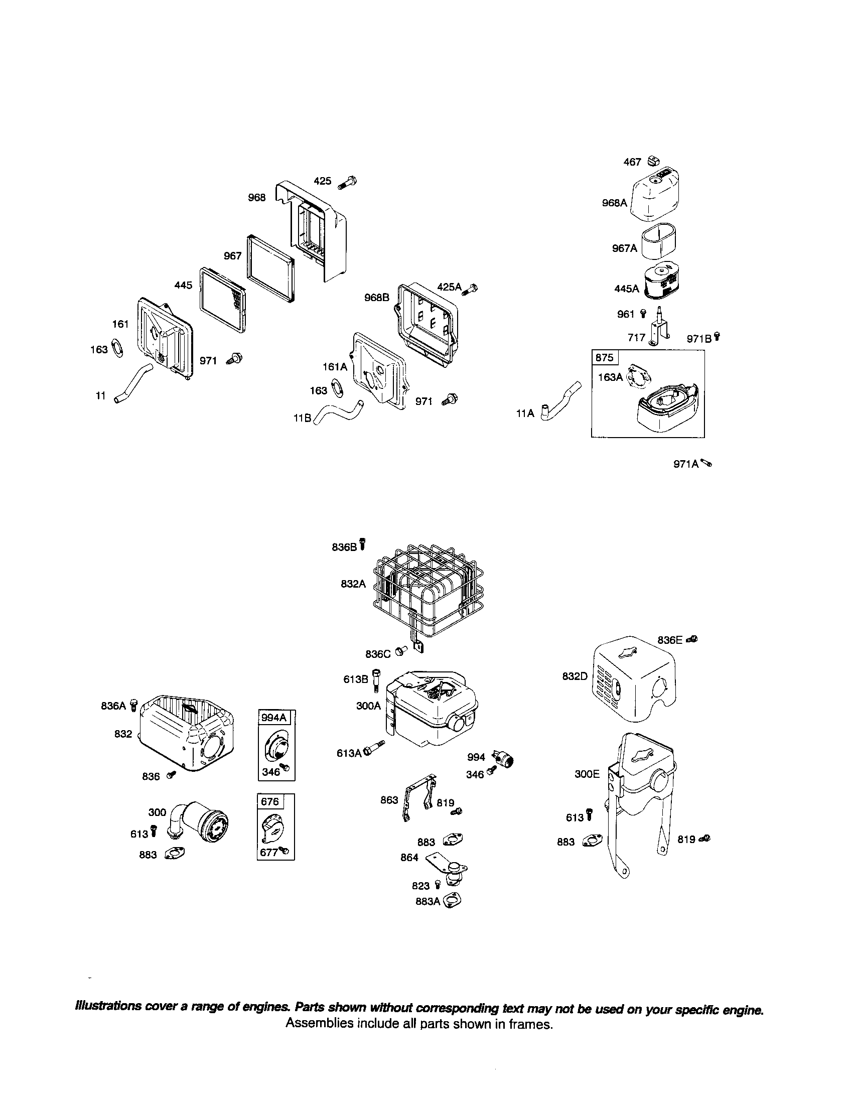 MUFFLER/AIR CLEANER