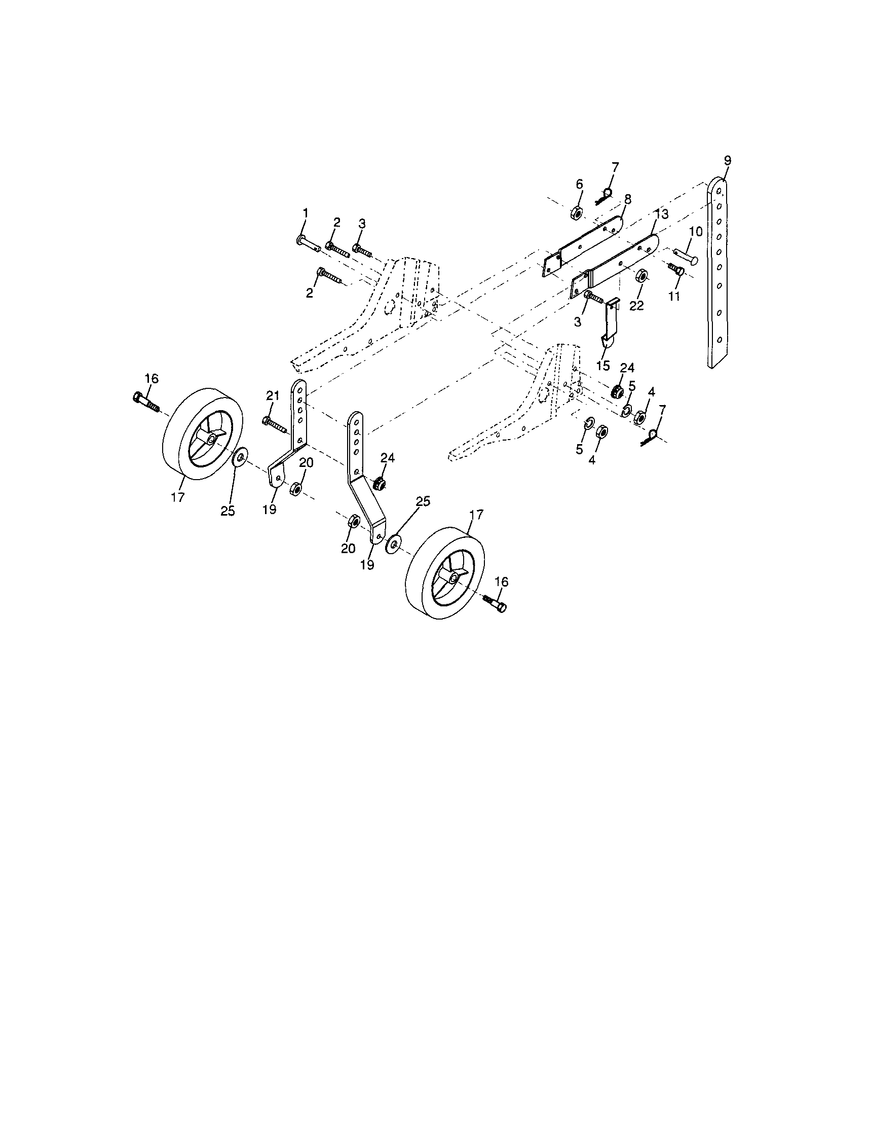 Wheel & depth stake