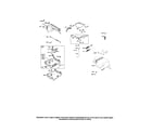 Briggs & Stratton 204312-0171-B1 carburetor spacer/control bracket diagram