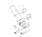Craftsman 24737111 lawn mower diagram