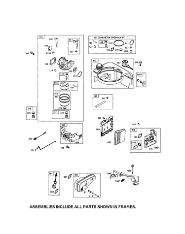 Carburetor/muffler