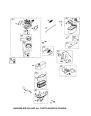 Carburetor/fuel tank