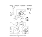Craftsman 247289110 cylinder/crankshaft/crankcase diagram