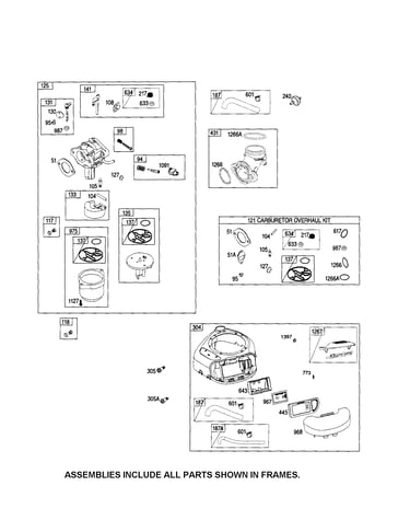 Carburetor/blower housing