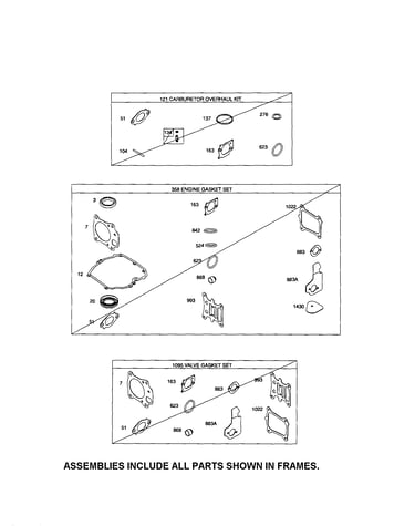 Gasket sets