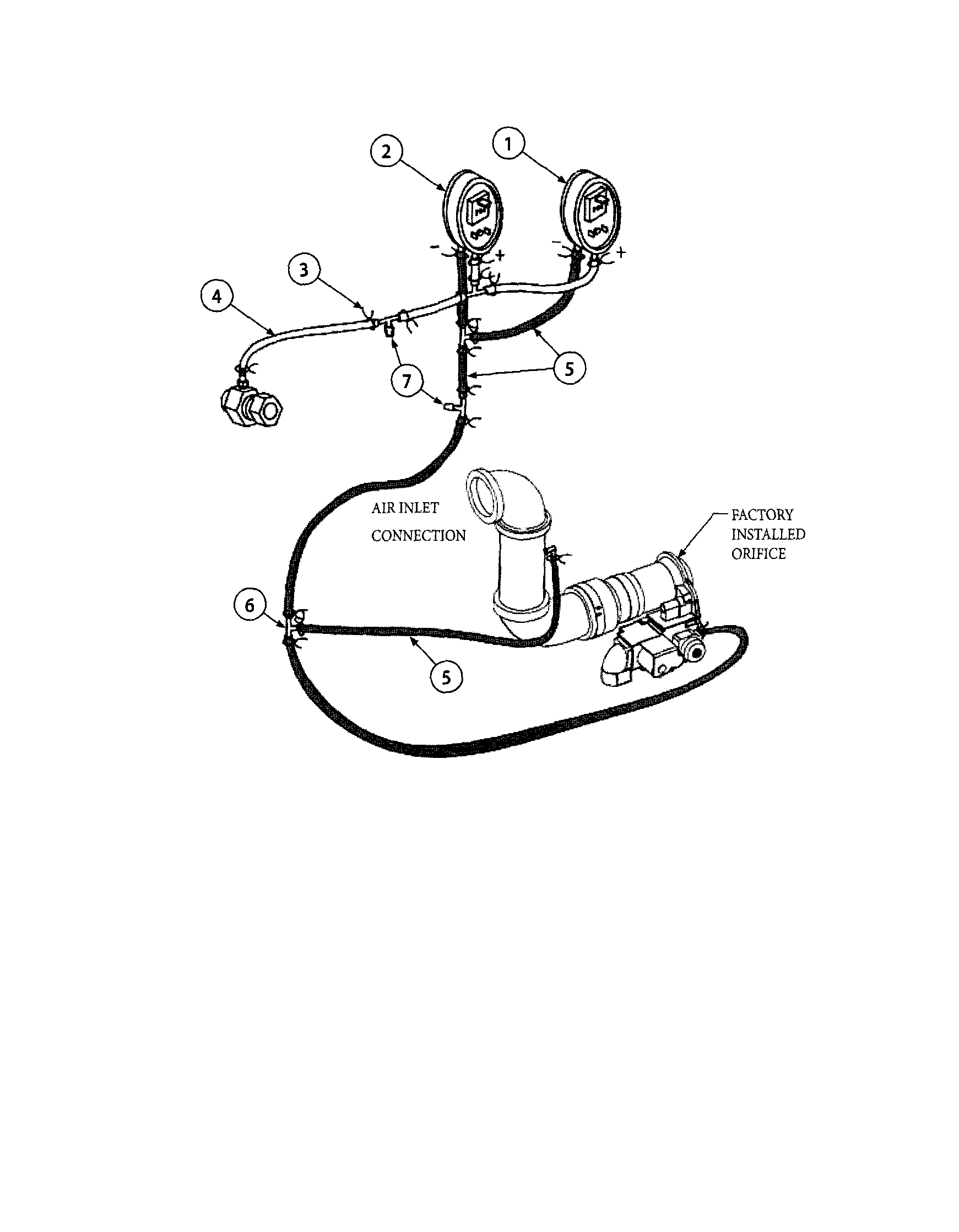 Air pressure switch