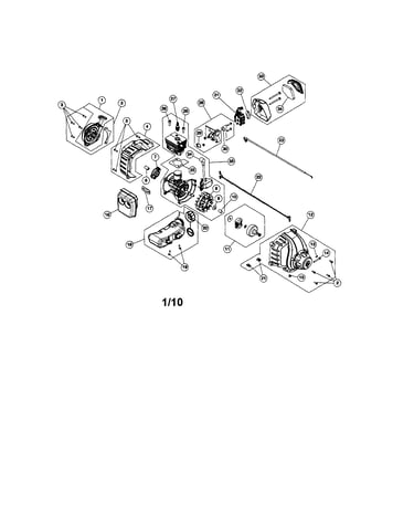 Short block/fuel tank