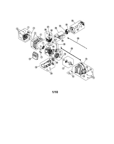 Short block/fuel tank