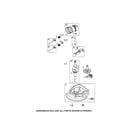 Briggs & Stratton 10T802-0780-B1 crankshaft/crankcase diagram