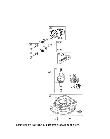 Crankshaft/crankcase