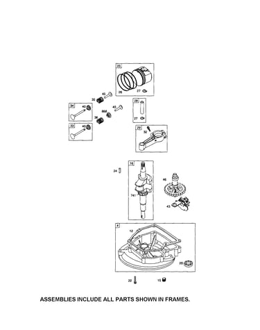 Crankshaft/crankcase