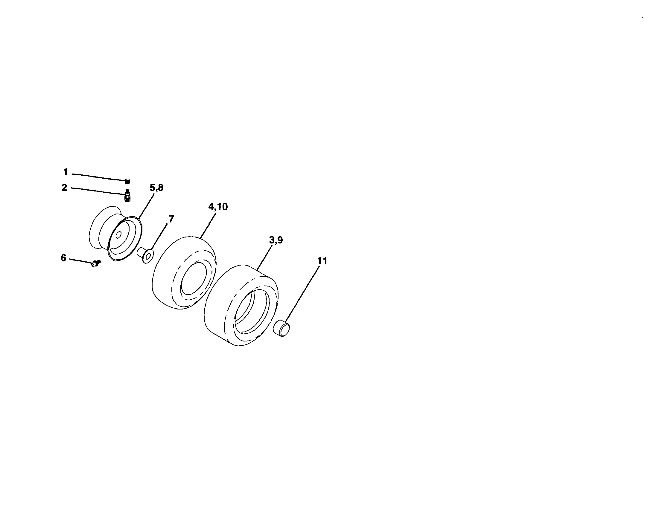 Wheels and tires