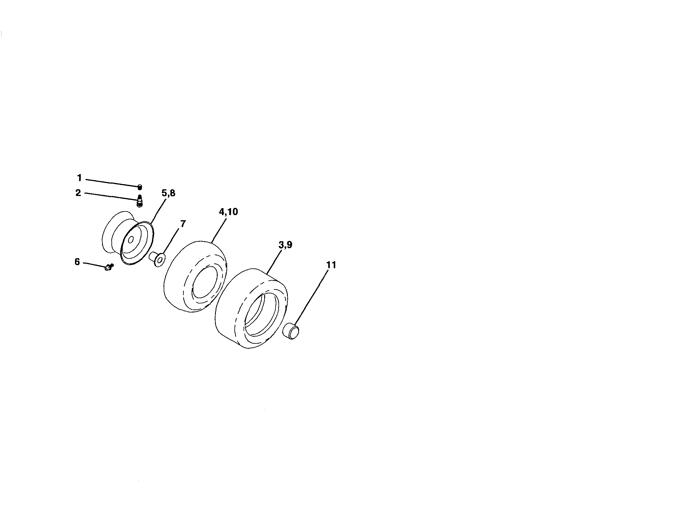 Wheels and tires