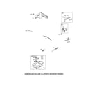 Briggs & Stratton 12T102-0751-F8 control bracket/magneto armature diagram