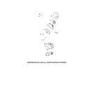 Craftsman 24729922 muffler guard/air cleaner diagram