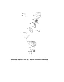 Muffler guard/air cleaner