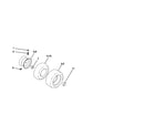 Craftsman 917254290 wheels and tires diagram