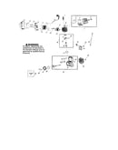 Muffler/crankcase/crankshaft