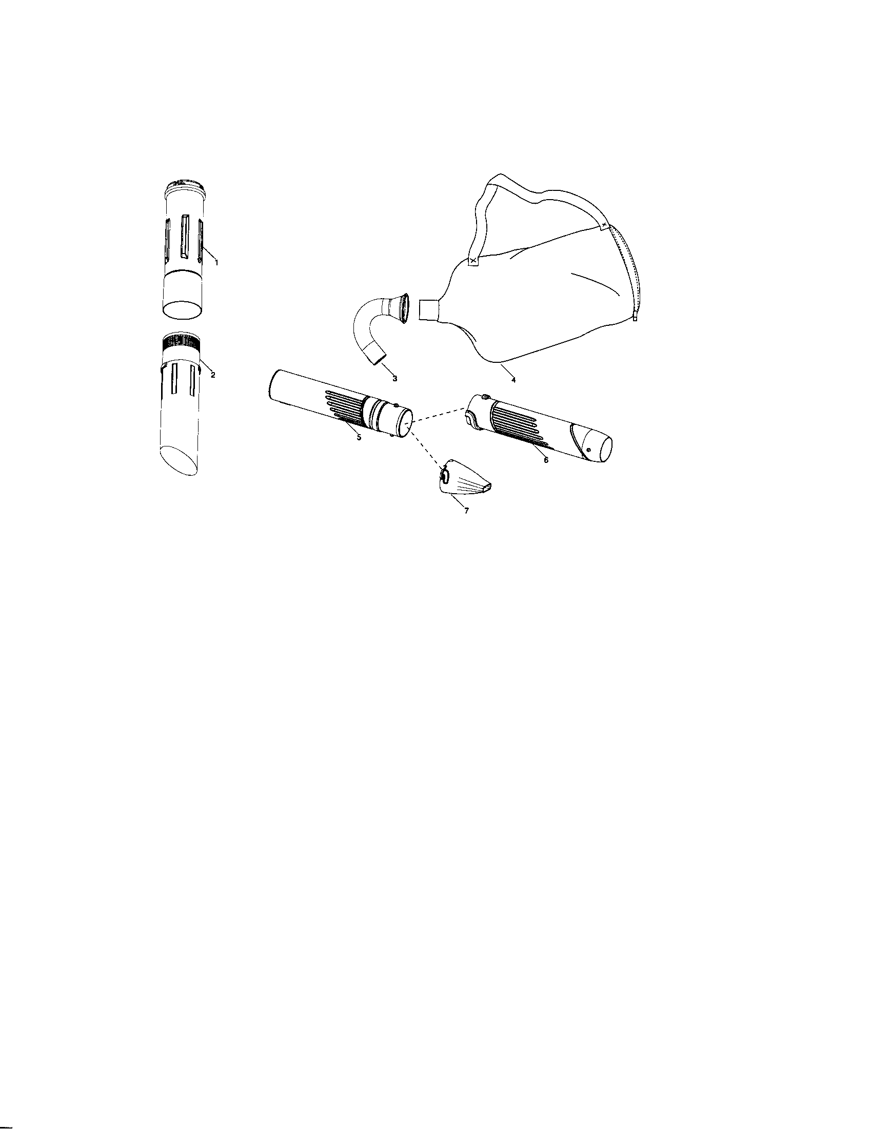 Tubes/vac bag