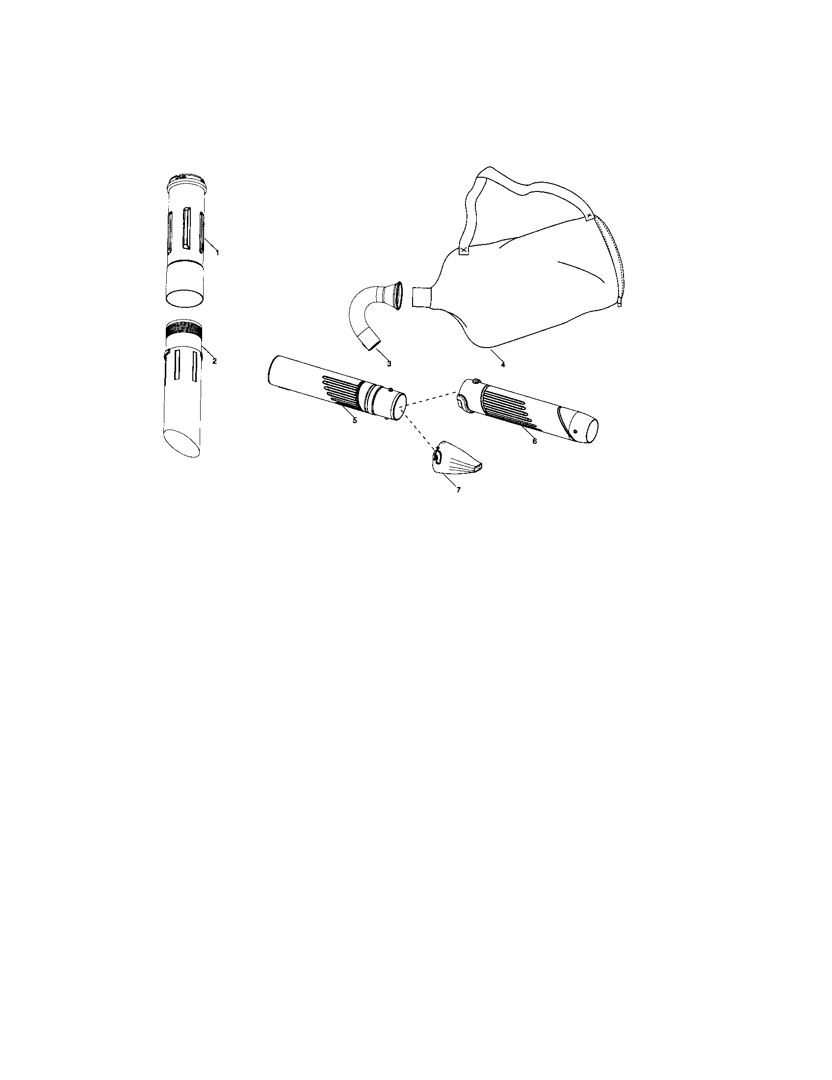 Vac bag/tubes