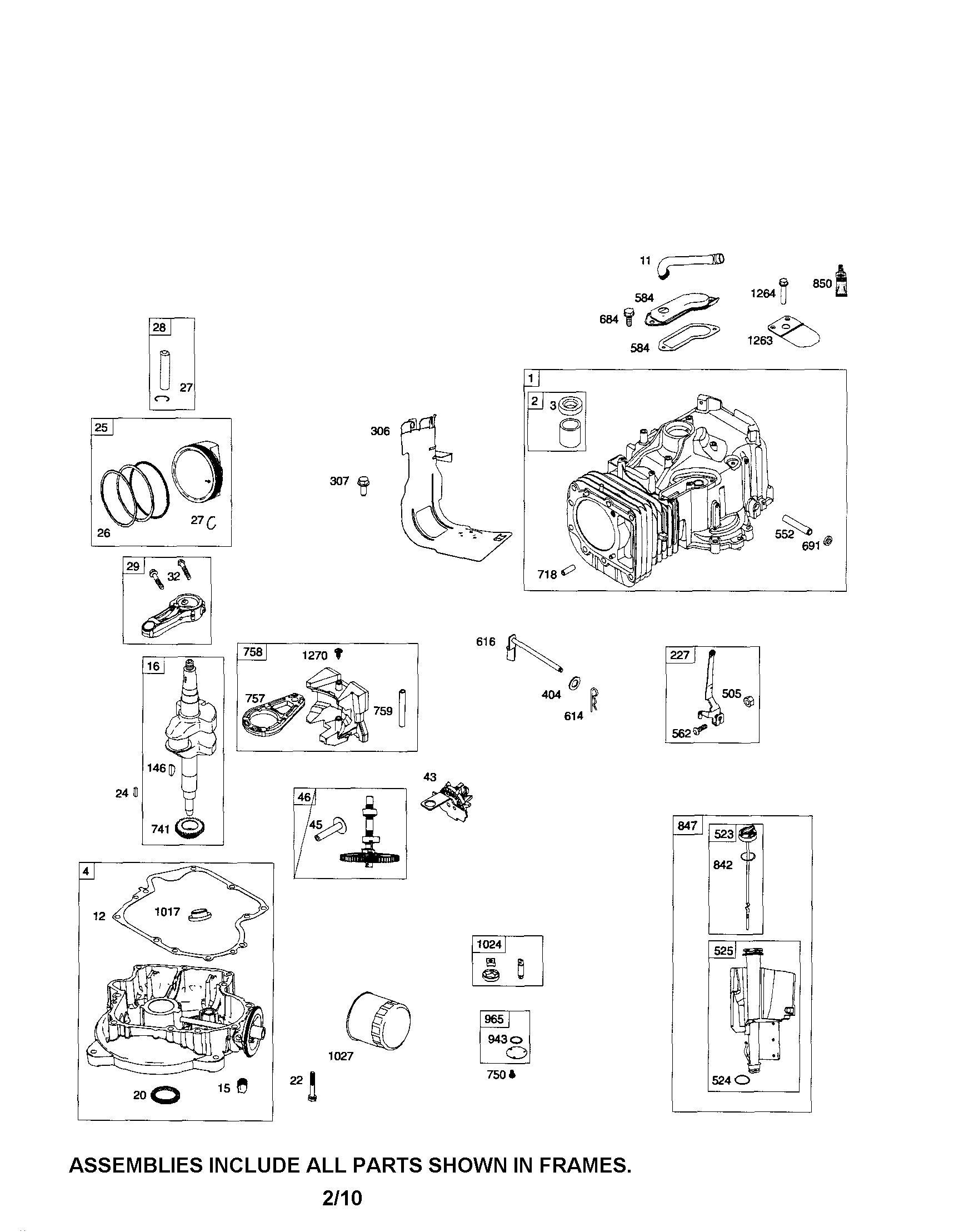 CYLINDER/CRANKSHAFT/CRANKCASE