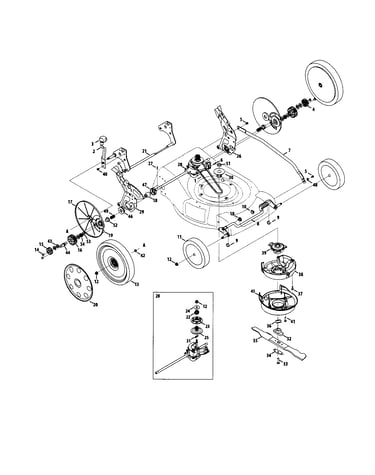Wheels/transmission
