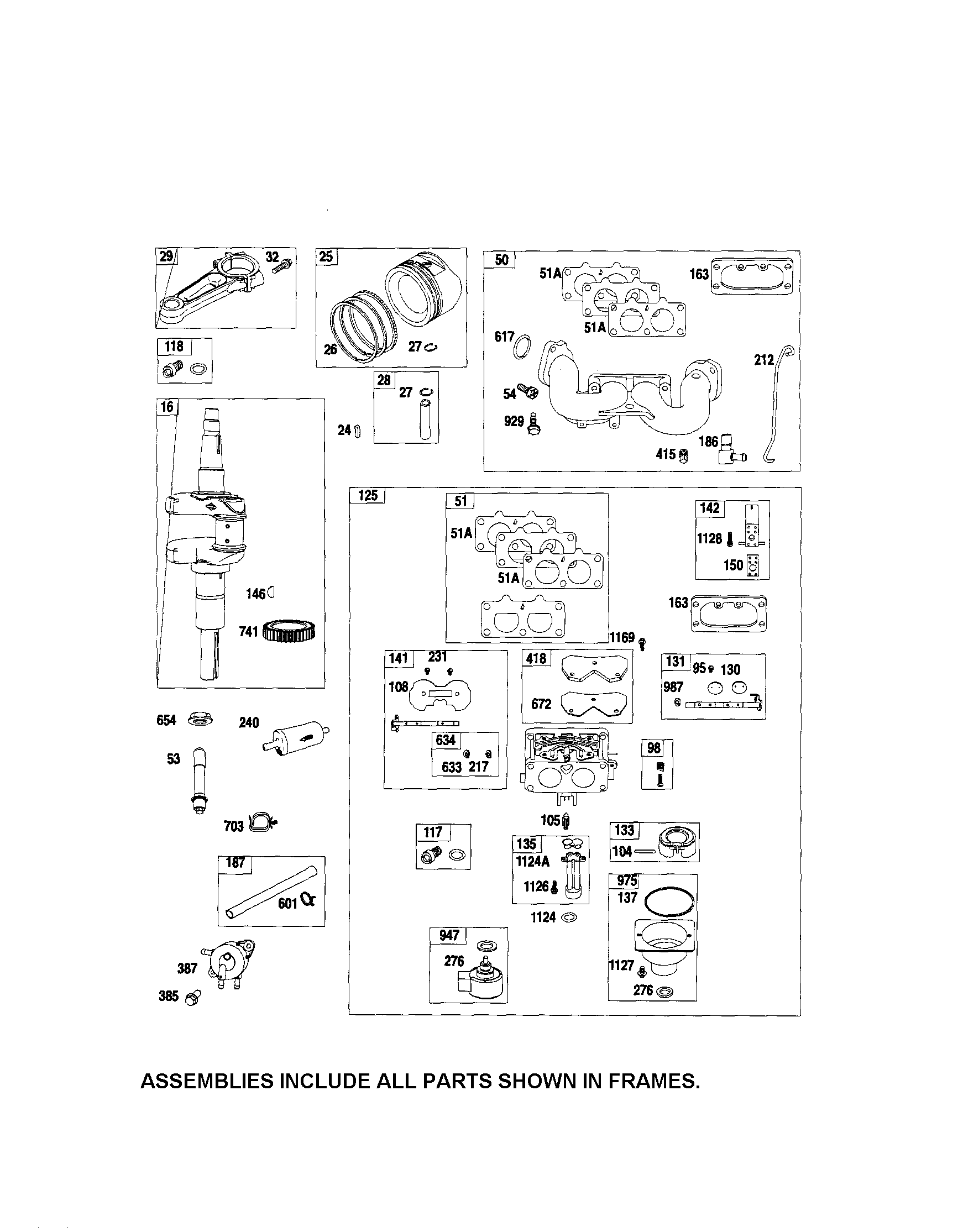 Carburetor/crankshaft