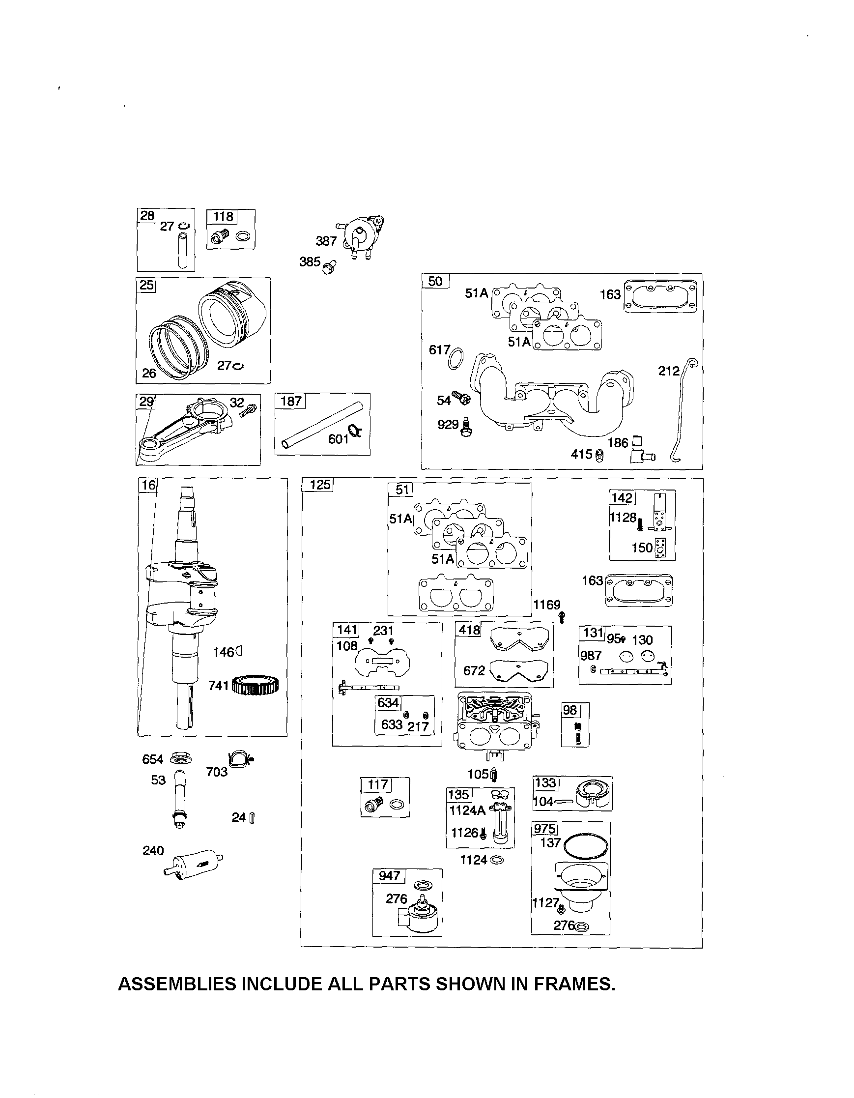 CARBURETOR/CRANKSHAFT