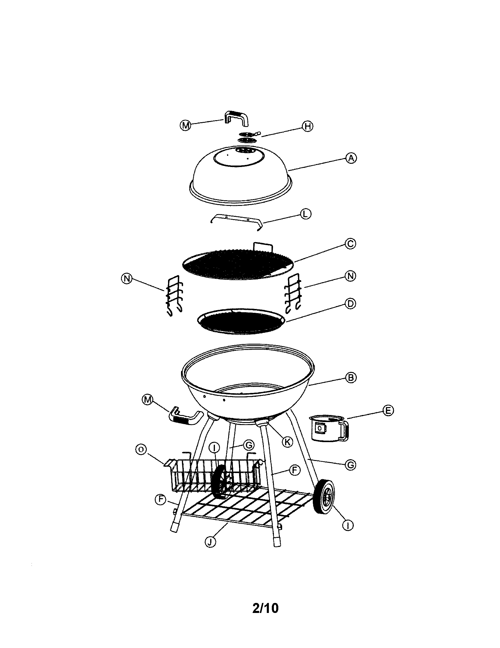 Charcoal grill