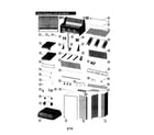 Kenmore 11916126010 gas grill diagram