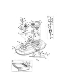 Deck/spindle pulley