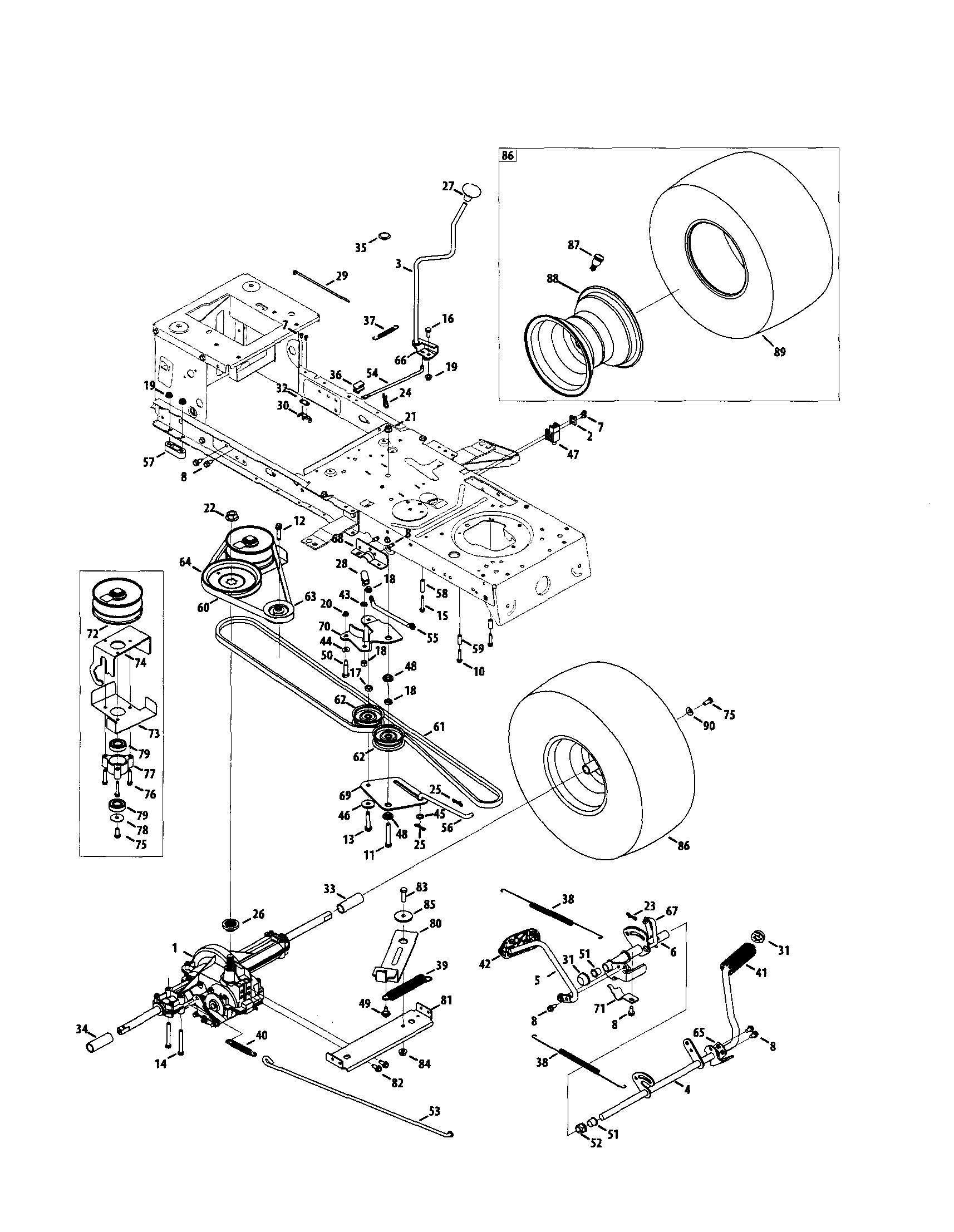 Transmission drive