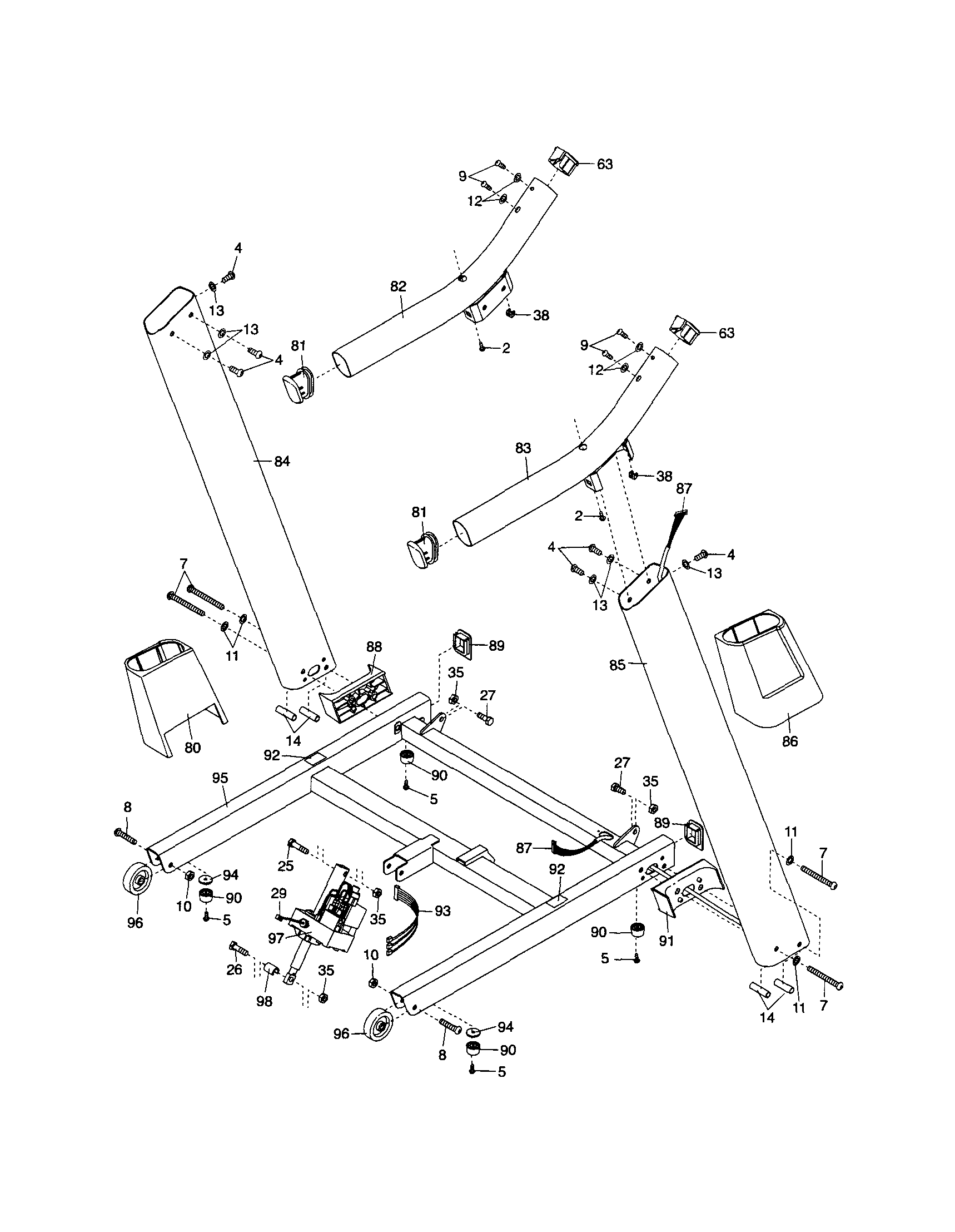 UPRIGHTS & BASE