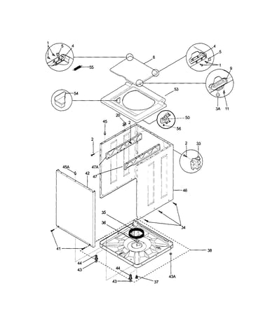 Lower cabinet/top