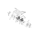 Rear drive/wheels, 42"/50" decks