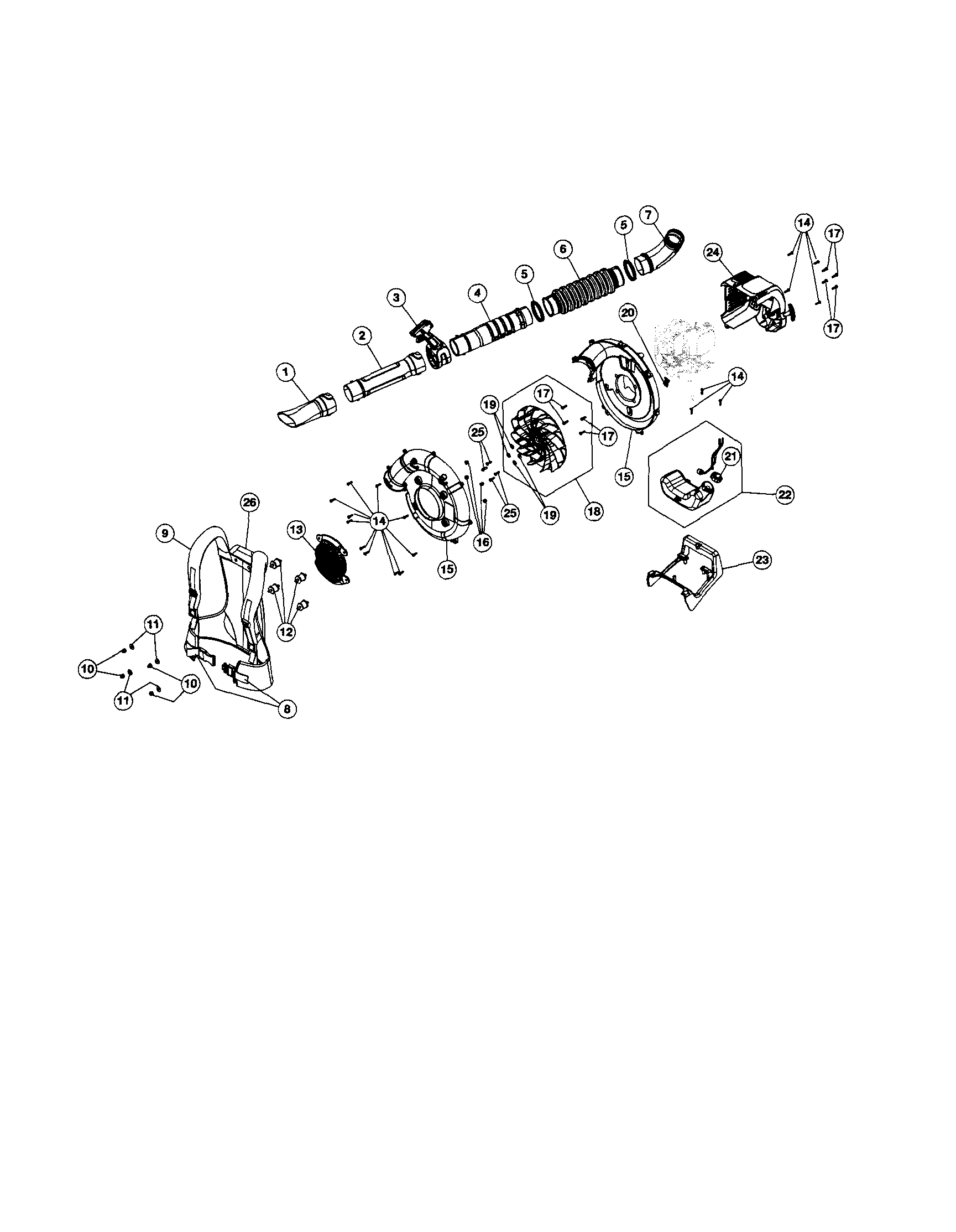 NOZZLE/TUBE/SUPPORT SYSTEM
