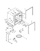 Tub and frame