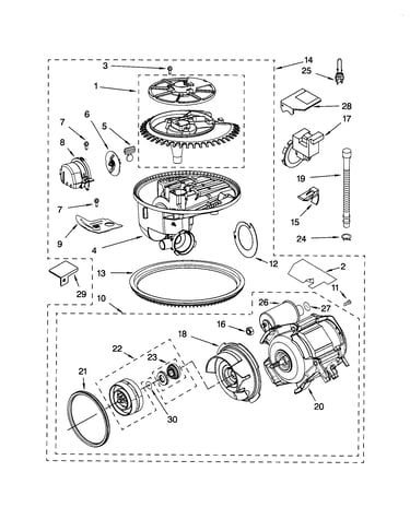Pump and motor