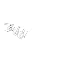 Snapper 7800174 wheels and tires diagram