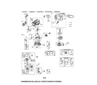 Briggs & Stratton 31P677-1430-B1 cylinder/crankshaft/crankcase diagram