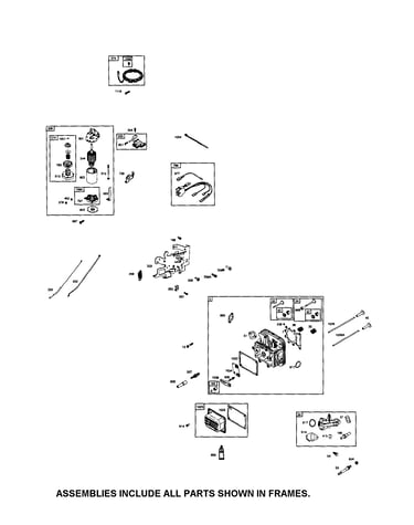Starter motor/head-cylinder