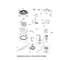 MTD 13AR91PS099 motor-starter/flywheel diagram