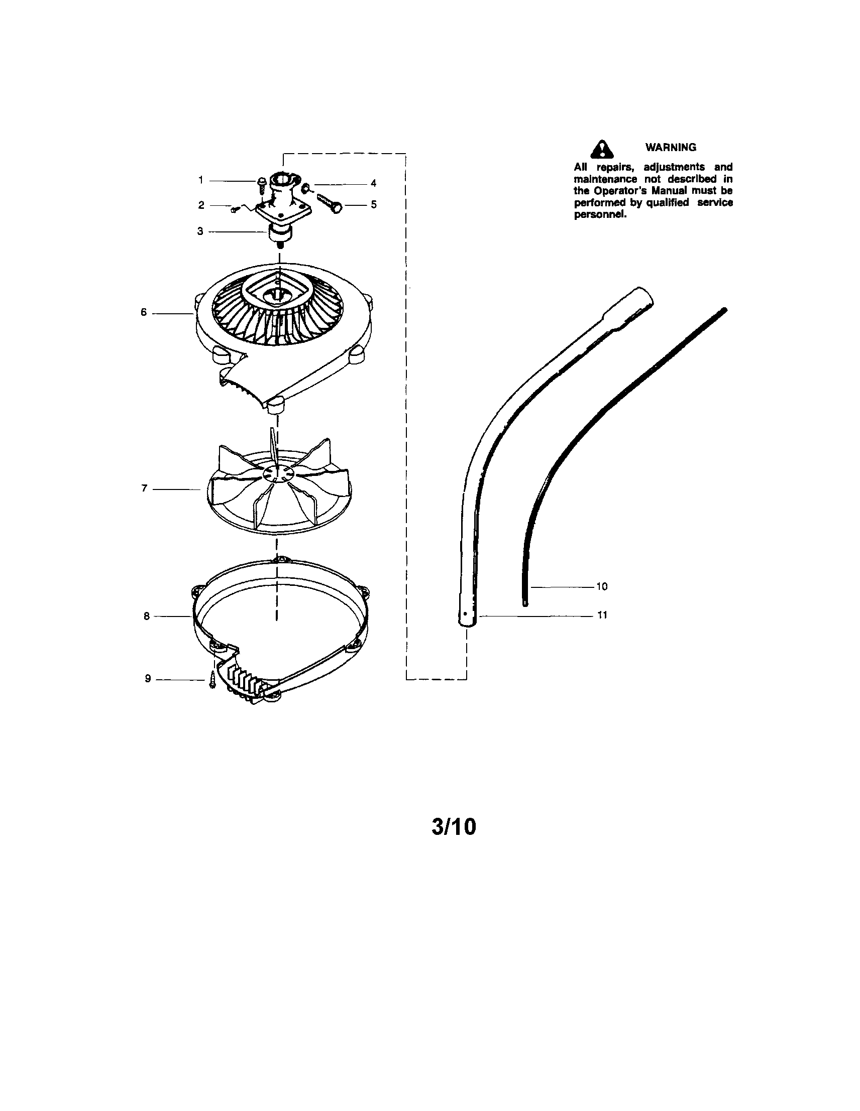 Blower cultivator
